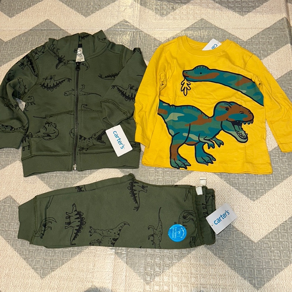 Carters sweater and pant outfit